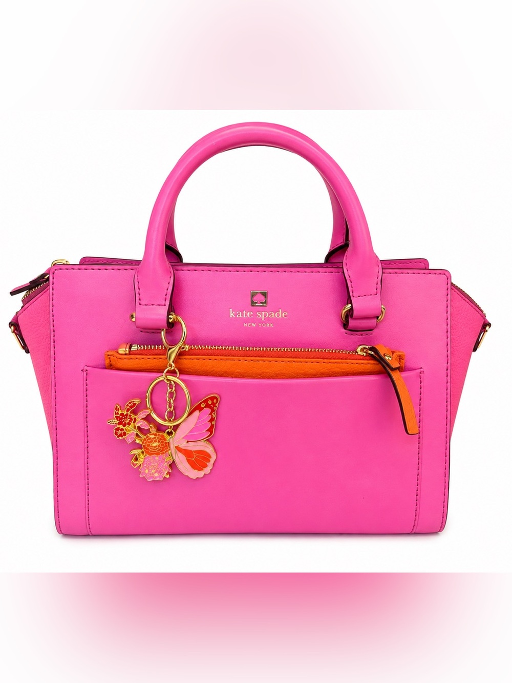 Kate Spade New York Hadley Street Mini Bernadine leather satchel